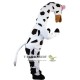 Black And White Spotted Zebra Mascot Costume for Adult