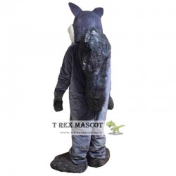 Gray Squirrel Mascot Costume for Adult