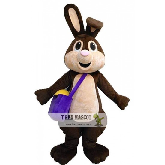 Funny Easter Bunny Rabbit Mascot Costume for Adult