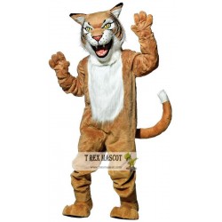 Fierce Wildcat Mascot Costume for Adult