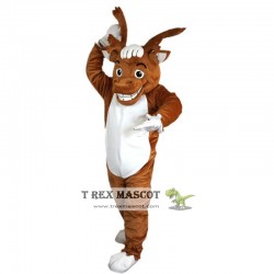 Brown Elk Deer Mascot Costume for Adult