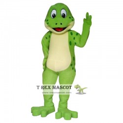 Green Frog Animal Mascot Costume for Adult