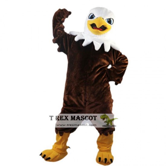 Brown Eagle Bird Mascot Costume for Adult