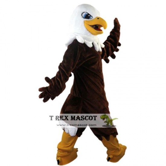 Brown Eagle Bird Mascot Costume for Adult