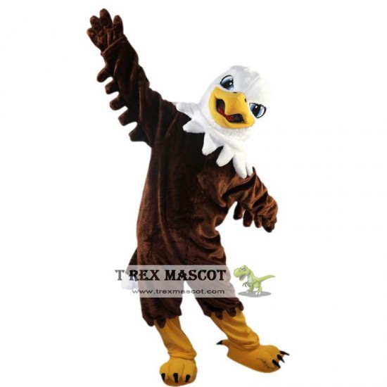 Brown Eagle Bird Mascot Costume for Adult