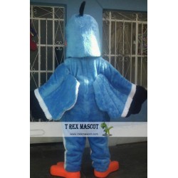 Blue Tucan Mascot Costume Adult Tucan Party Costume