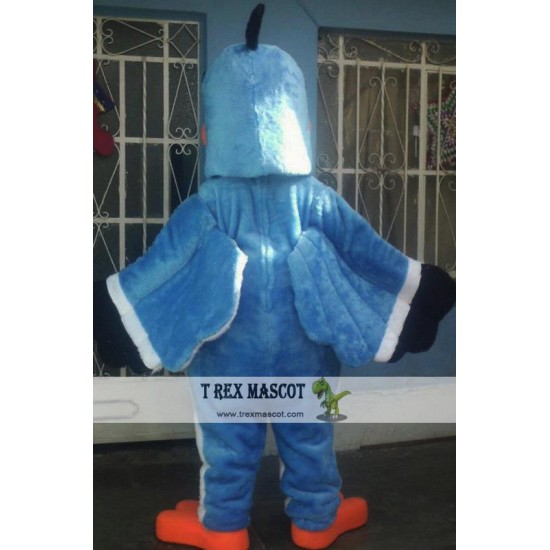 Blue Tucan Mascot Costume Adult Tucan Party Costume