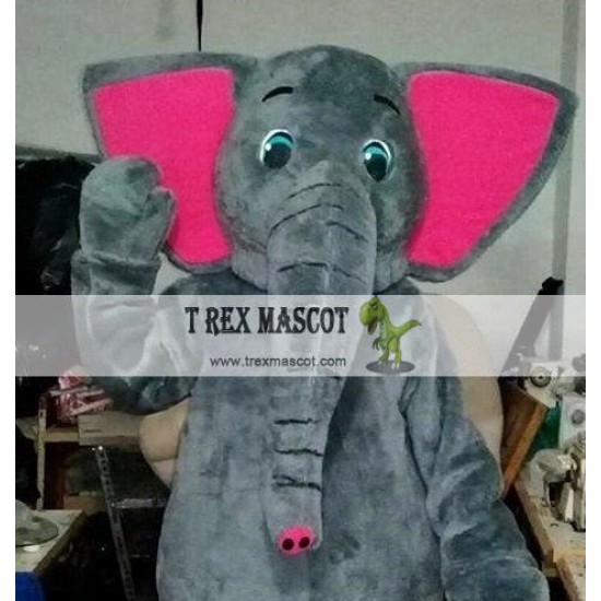 Elephant Mascot Costume Adult Cartoon Character Costume