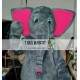 Elephant Mascot Costume Adult Cartoon Character Costume