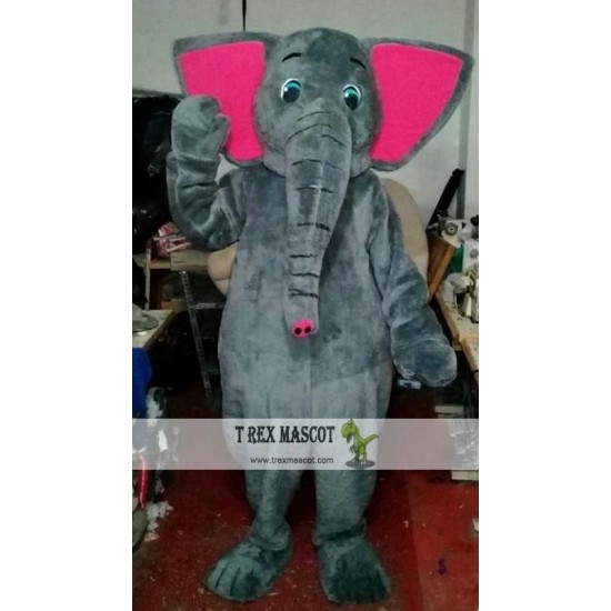 Elephant Mascot Costume Adult Cartoon Character Costume