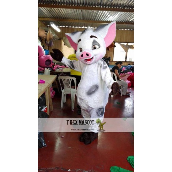 Pig Mascot Costume Adult Animal Costume