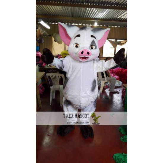 Pig Mascot Costume Adult Animal Costume