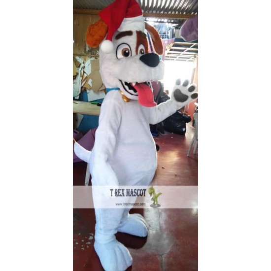 Christmas Puppy Mascot Costume Adult Christmas Costume