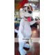 Christmas Puppy Mascot Costume Adult Christmas Costume