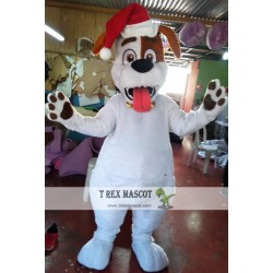 Christmas Puppy Mascot Costume Adult Christmas Costume