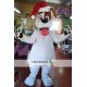 Christmas Puppy Mascot Costume Adult Christmas Costume