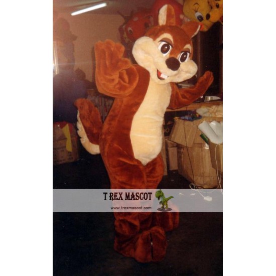 Chipmunk Mascot Costume Adult Animal Costume