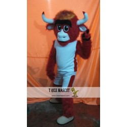 Bull Mascot Costume Adult Cartoon Character Costume