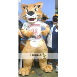 Bobcats Tiger Mascot Costume Adult Animal Costume