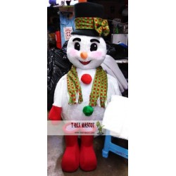 Christmas Snowman Mascot Costume Adult Christmas Costume