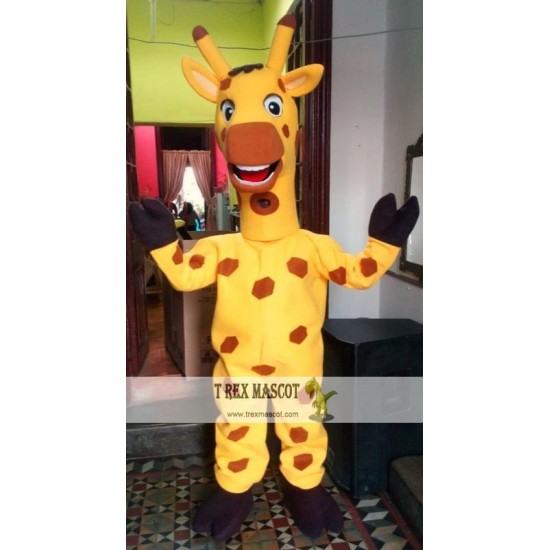 Giraffe Mascot Costume Adult Giraffe Costume