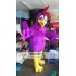 Purple Rooster Chicken Mascot Costume