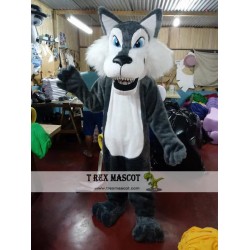 Wolf Mascot Costume Adult Animal Character Costume