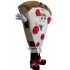 Pepperoni Pizza Mascot Costume Adult Pepperoni Pizza Costume