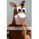 Bullseye Mascot Costume Adult Horse Costume