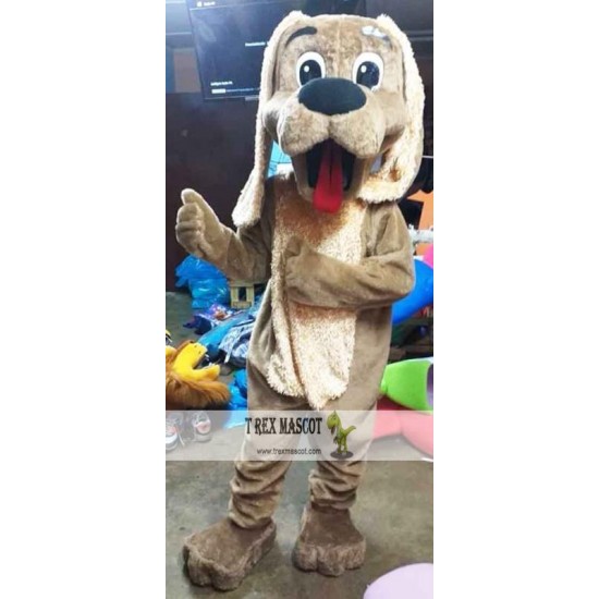 Stray Dog Mascot Costume Adult Dog Costume