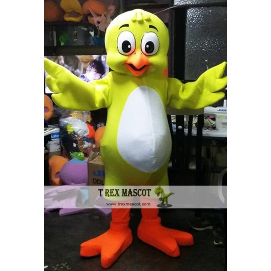 Chick Mascot Costume Adult Bird Costume