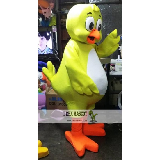 Chick Mascot Costume Adult Bird Costume