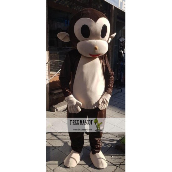 Monkey Mascot Costume Adult Cartoon Character Costume