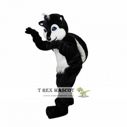 Black Raccoon Mascot Costume for Adult