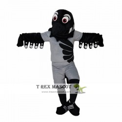 Black Bird Eagle Sport Mascot Costume  for Adult