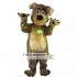 Brown Dog Mascot Costume for Adult