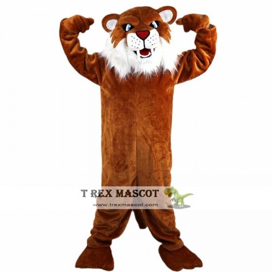 Jaguar Tiger Leopard Mascot Costume for Adult