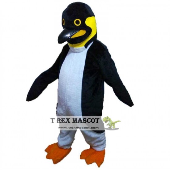 Black And White Penguin Mascot Costume for Adult