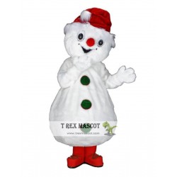 Christmas Snowman Mascot Costume for Adult