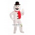 Deluxe Snowman Mascot Costume for Adult