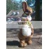 Easter Bunny Rabbit Mascot Costume for Adult