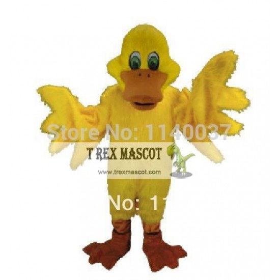 Yellow Duck Mascot Costume for Adult