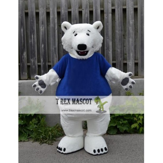 Polar Bear Mascot Costume for Adult