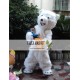 Polar Bear Mascot Costume for Adult