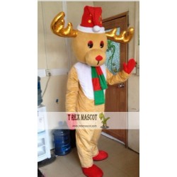 Christmas deer Mascot Costume