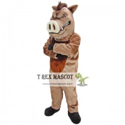 Wild Boar Mascot Costume