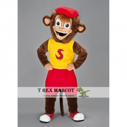 Sporty Monkey Mascot Costume