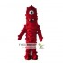 Red Monster / Virus Mascot Costume