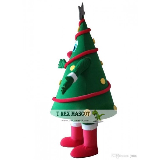 Christmas tree mascot costume