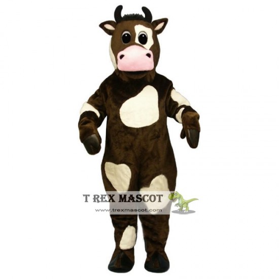 Brown Bessy Lightweight Mascot Costume